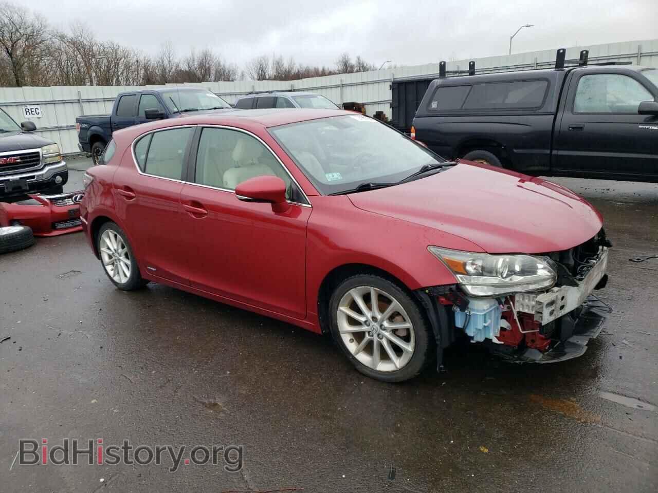 2012 LEXUS CT 200 - VIN: JTHKD5BH5C2053345 - Фото 4