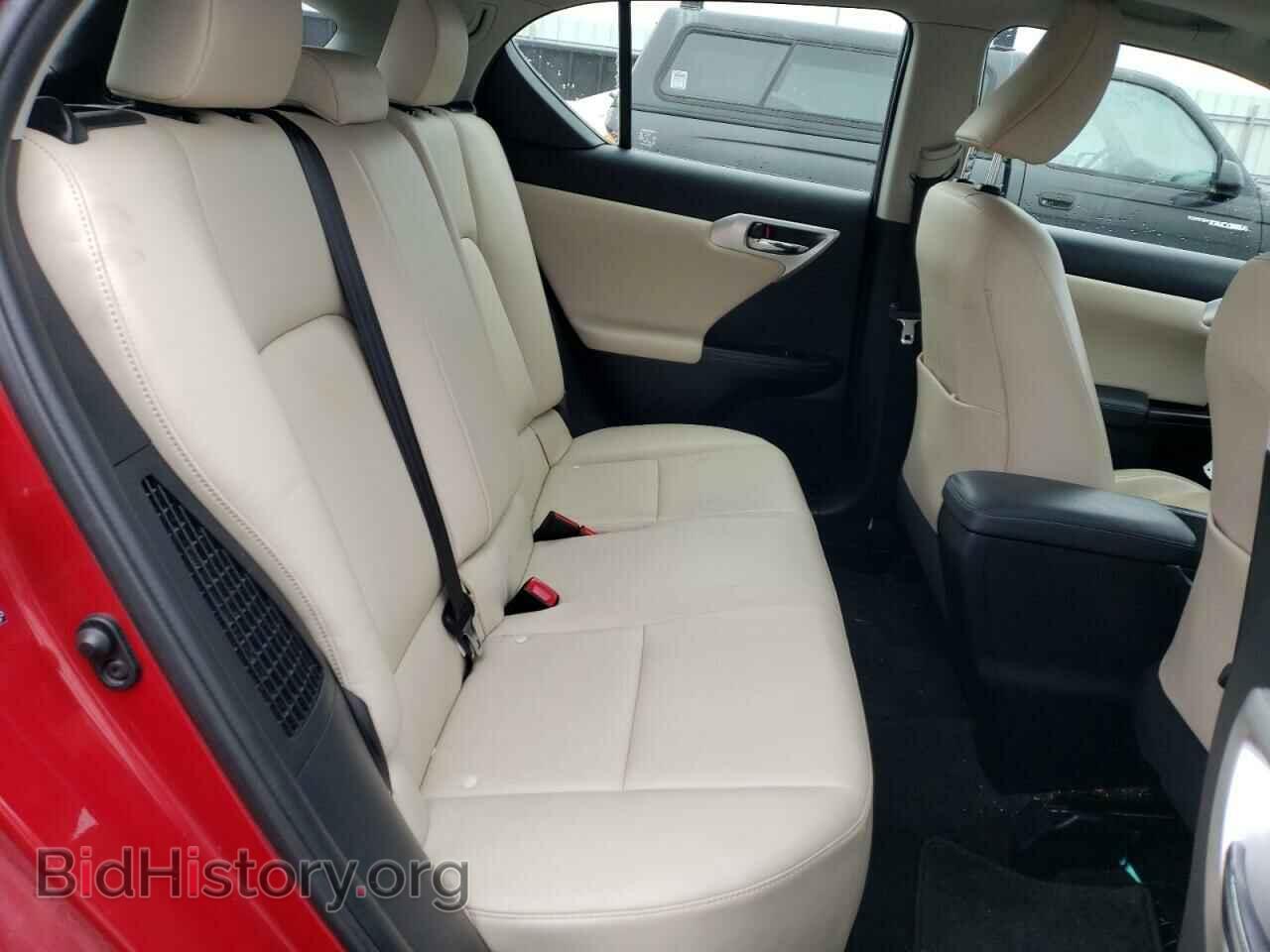 2012 LEXUS CT 200 - VIN: JTHKD5BH5C2053345 - Фото 10