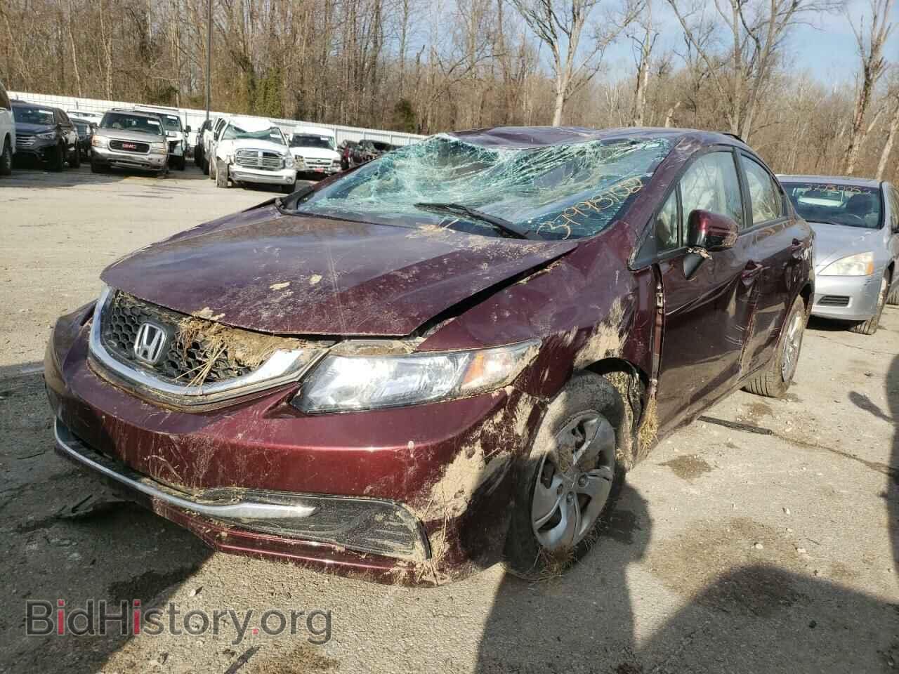 2014 HONDA CIVIC - VIN: 19XFB2F59EE056505 - Фото 2