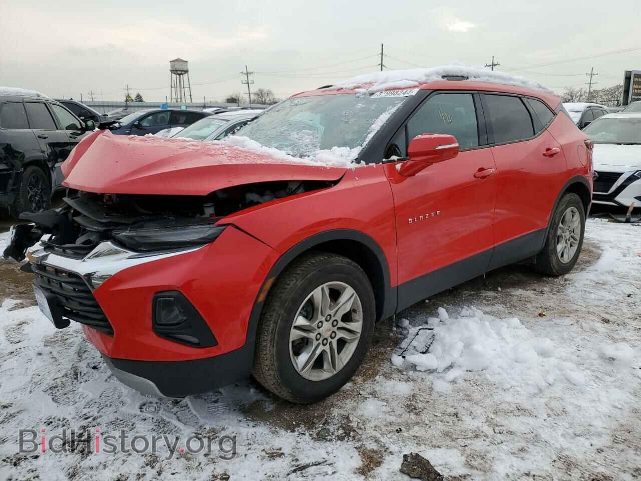 Photo 3GNKBJRS8MS537718 - CHEVROLET BLAZER 2021