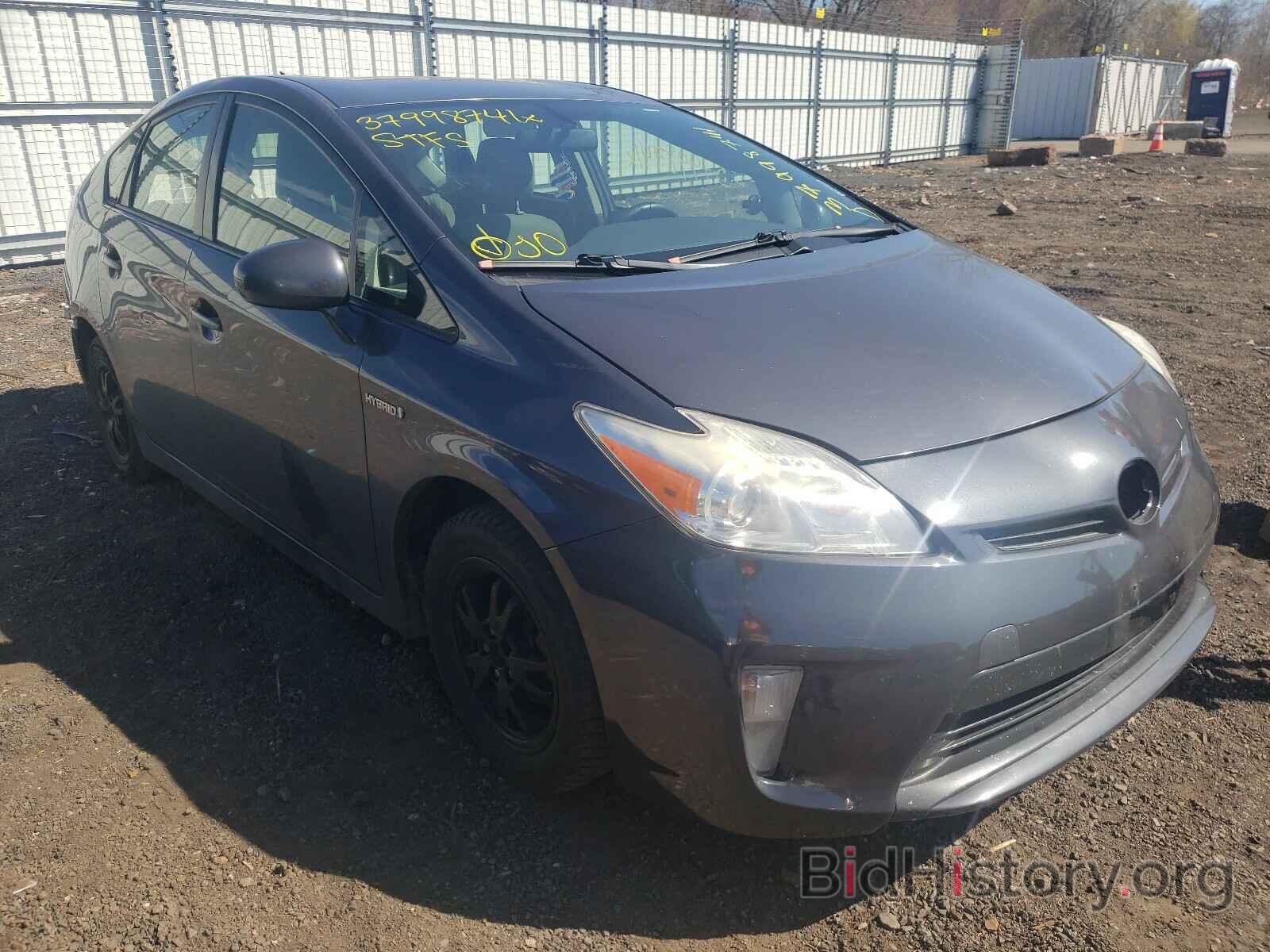 Фотография JTDKN3DUXC5431624 - TOYOTA PRIUS 2012