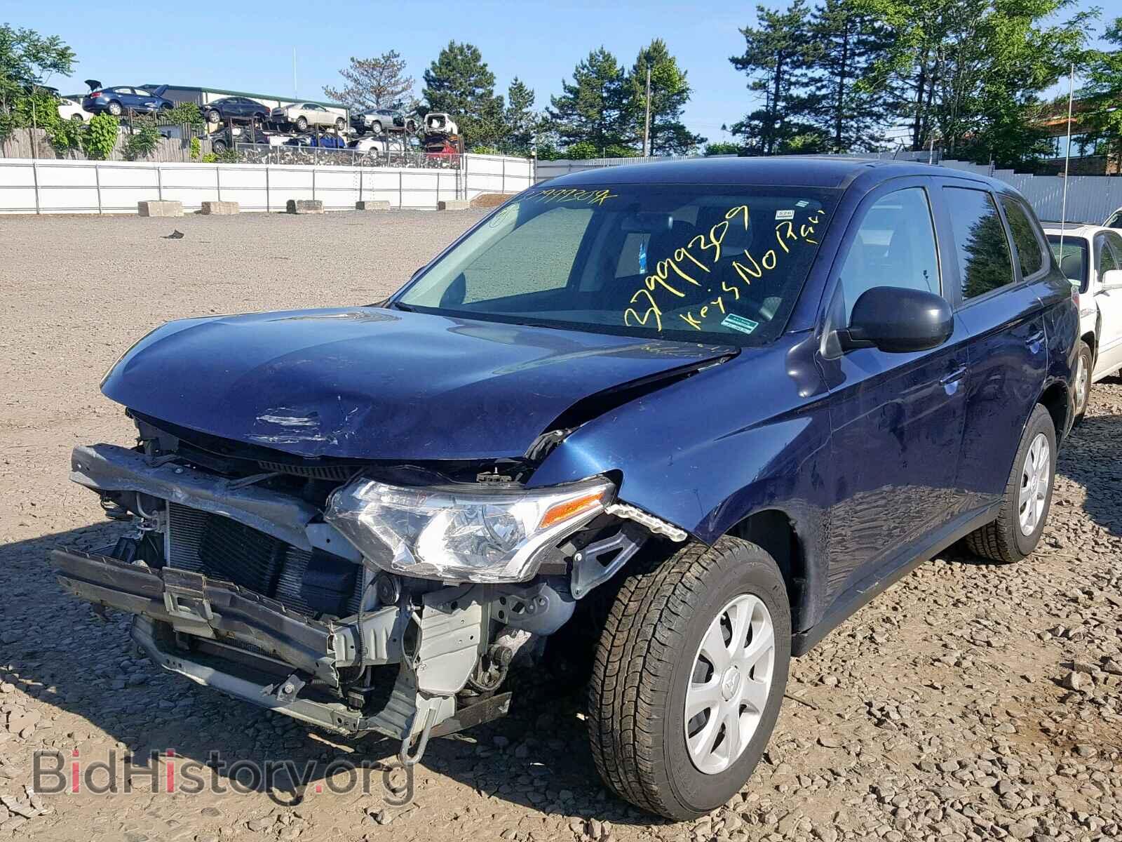 2014 MITSUBISHI OUTLANDER - VIN: JA4AD2A33EZ014159 - Фото 2