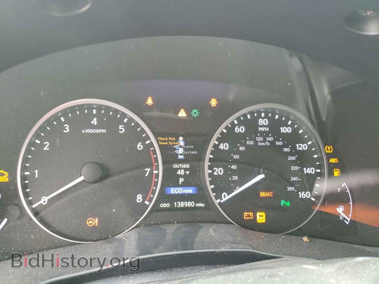 2013 LEXUS ES350 - VIN: JTHBK1GGXD2024018 - Фото 9