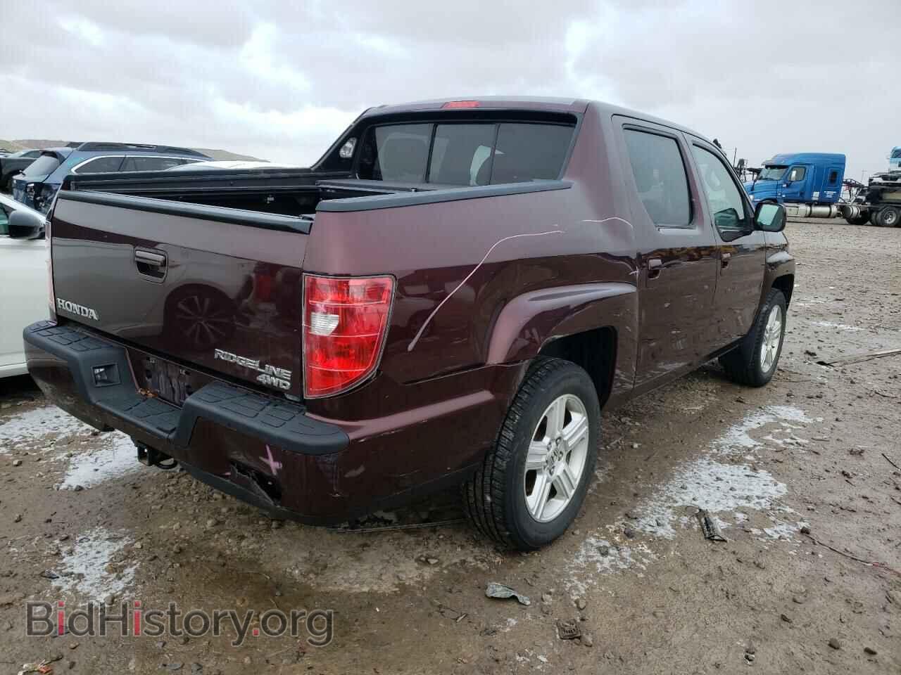 2011 HONDA RIDGELINE - VIN: 5FPYK1F54BB010371 - Фото 3
