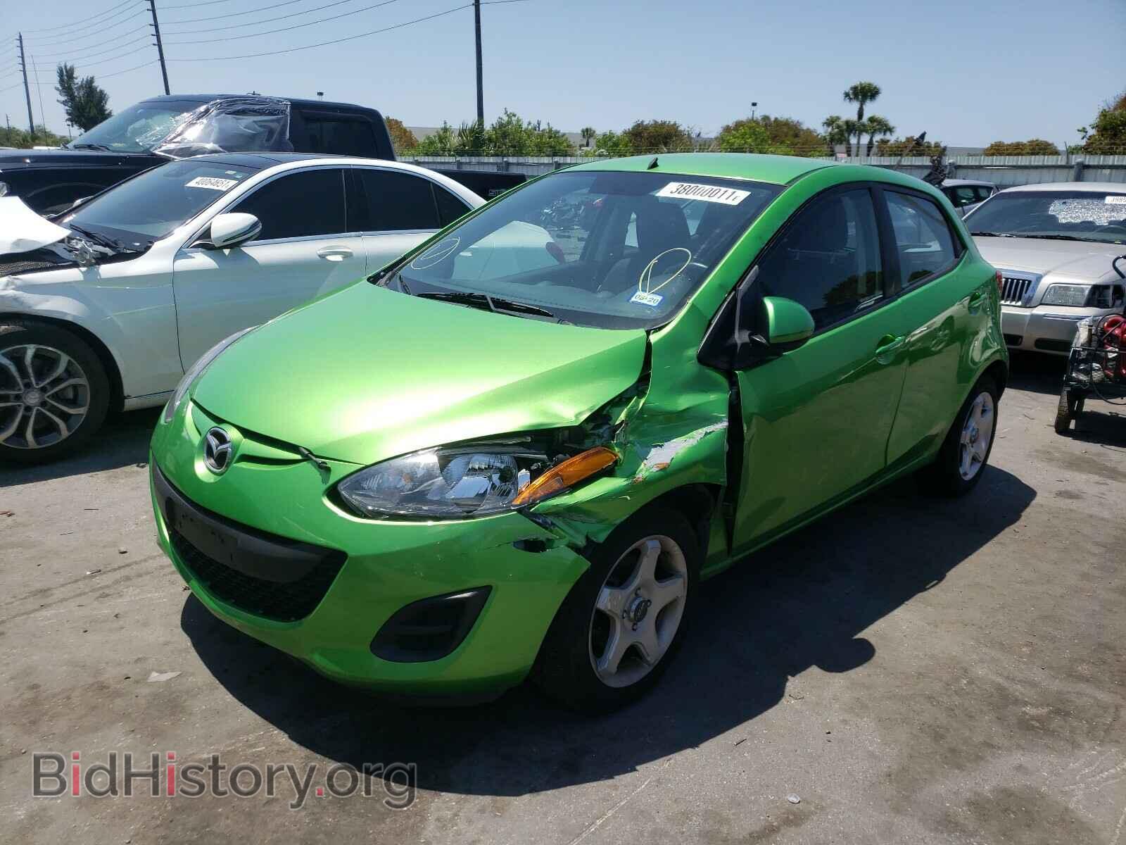 2013 MAZDA 2 - VIN: JM1DE1KY7D0166646 - Photo 2