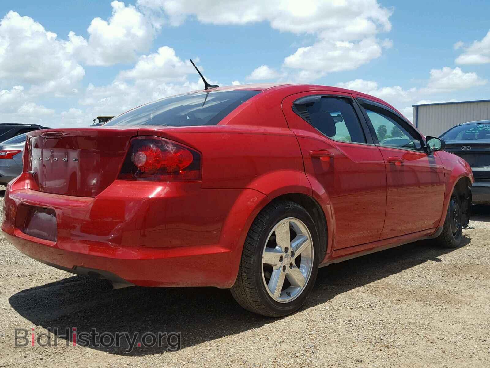 2013 DODGE AVENGER - VIN: 1C3CDZAB2DN564249 - Фото 4