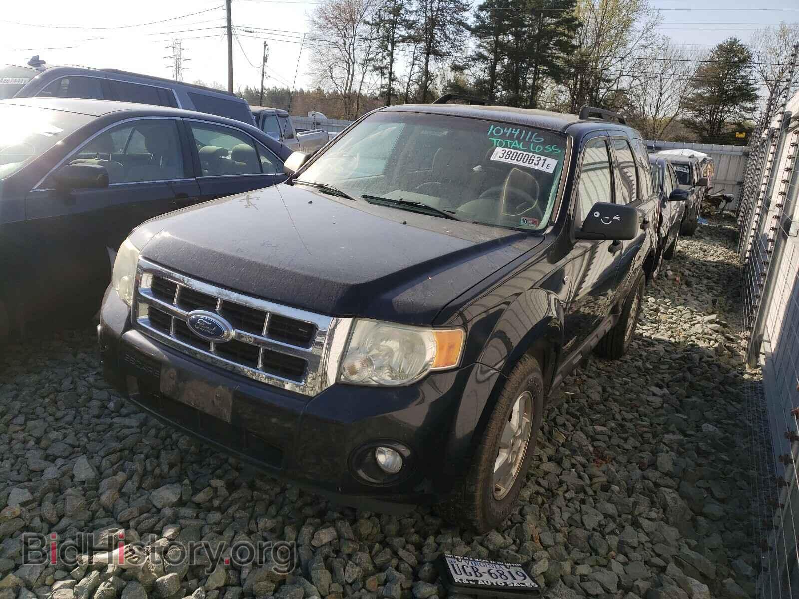 2008 FORD ESCAPE - VIN: 1FMCU93178KA20770 - Фото 2