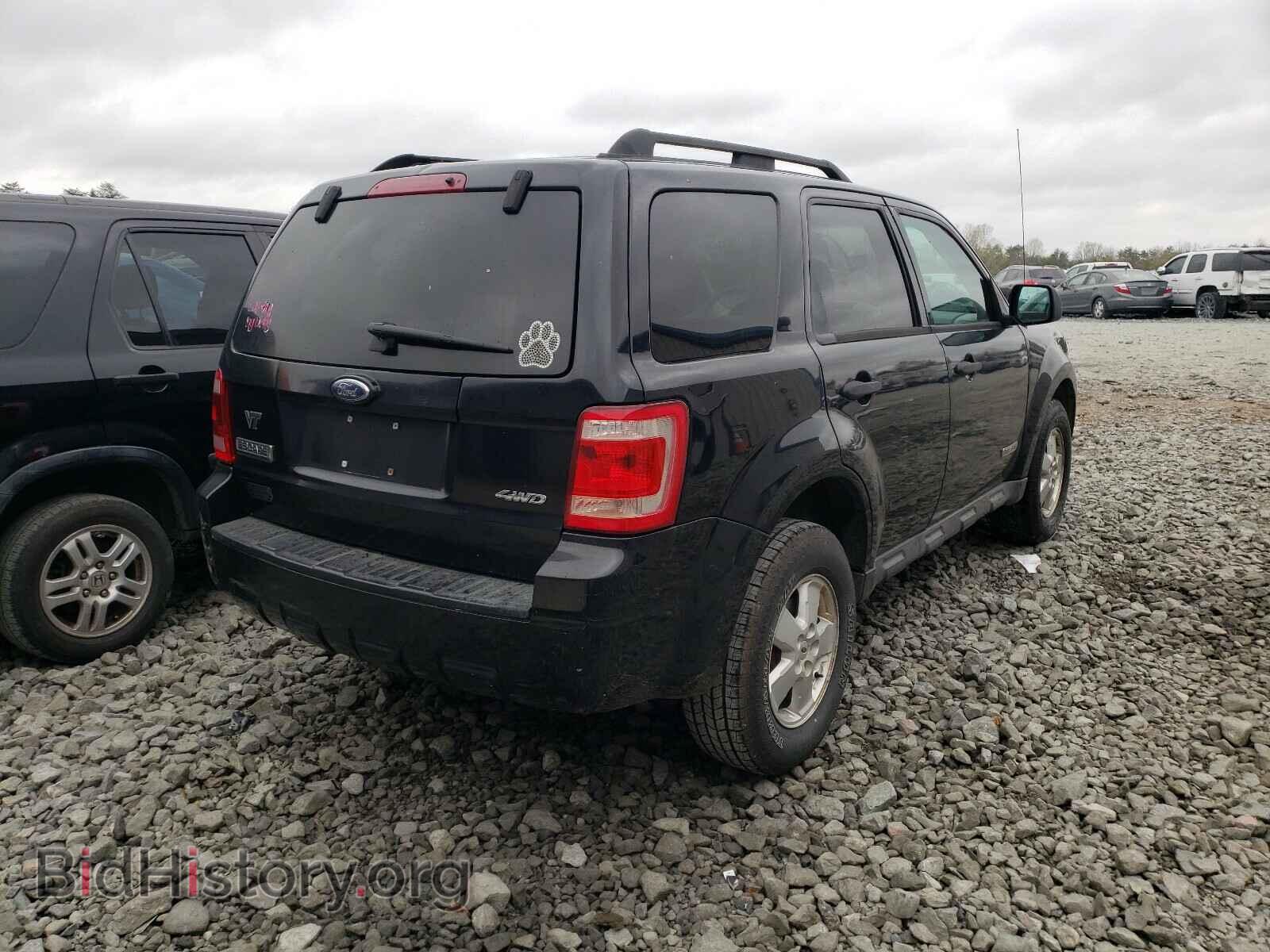 2008 FORD ESCAPE - VIN: 1FMCU93178KA20770 - Фото 4