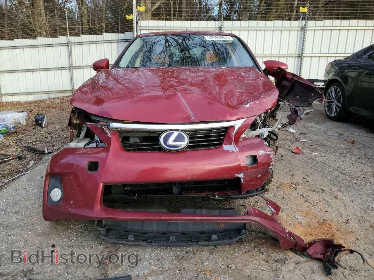 2012 LEXUS CT 200 - VIN: JTHKD5BHXC2122692 - Фото 5