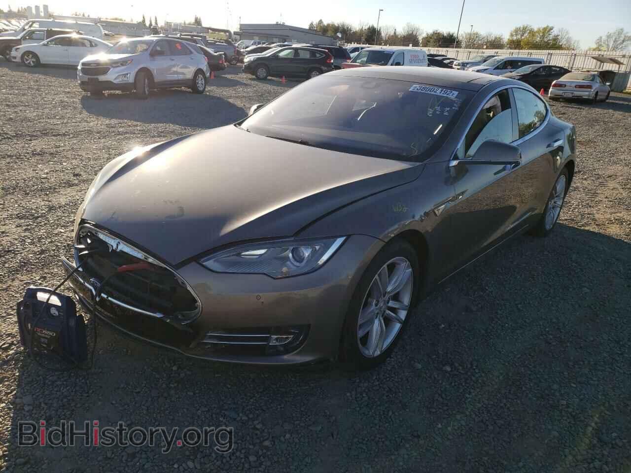 2015 TESLA MODEL S - VIN: 5YJSA1S2XFF090097 - Photo 2