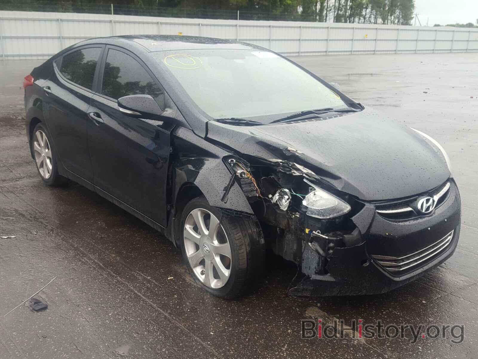 Photo 5NPDH4AE7CH150030 - HYUNDAI ELANTRA 2012