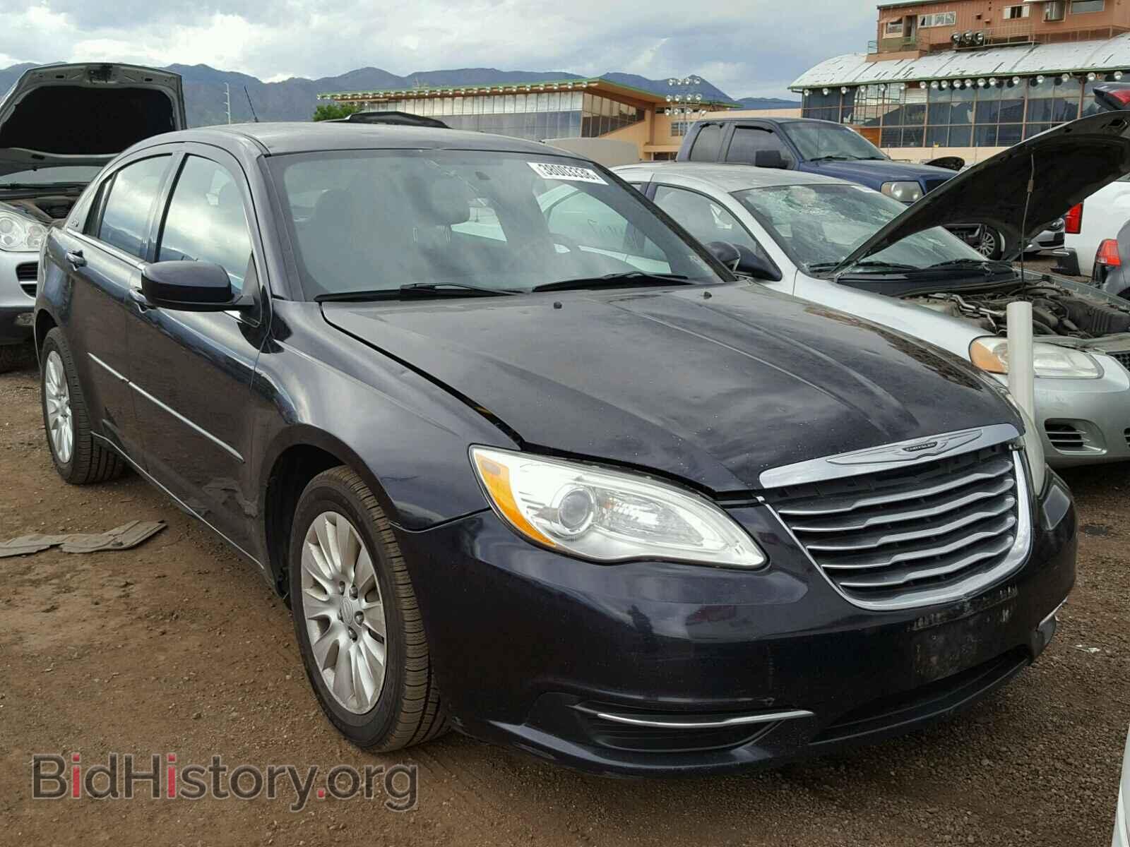 Фотография 1C3CCBAG3CN246189 - CHRYSLER 200 2012