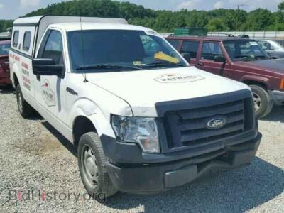 2012 Ford F150, белый — VIN 1FTMF1CM2CKD70718, Copart