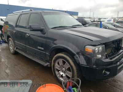 2007 Ford EXPEDITION, черный — VIN 1FMFK20547LA75459, Copart