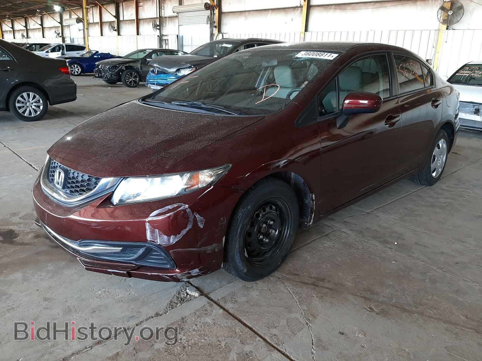 2014 HONDA CIVIC - VIN: 19XFB2F58EE019980 - Фото 2
