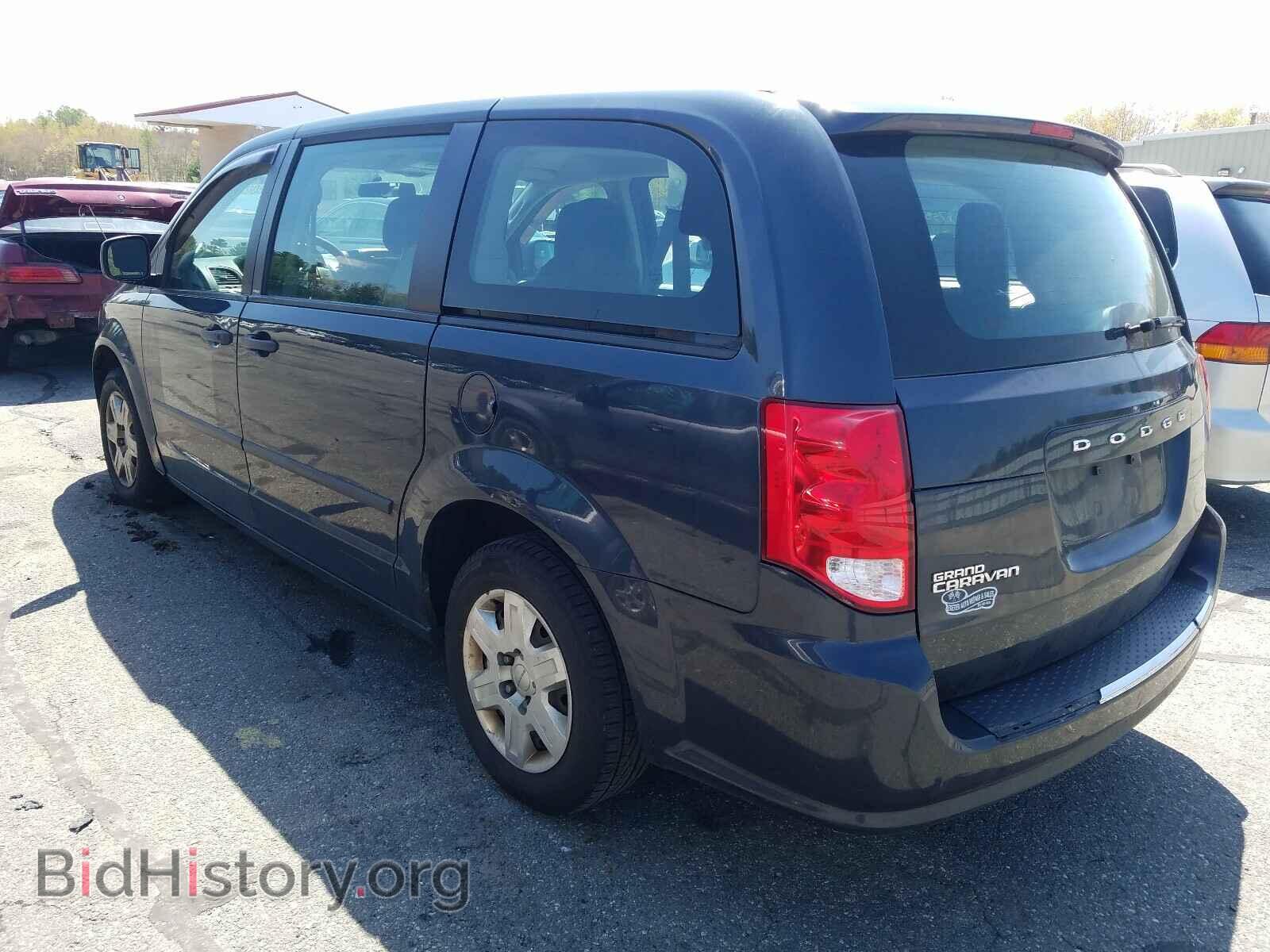 2013 DODGE CARAVAN - VIN: 2C4RDGBG3DR644456 - Фото 3