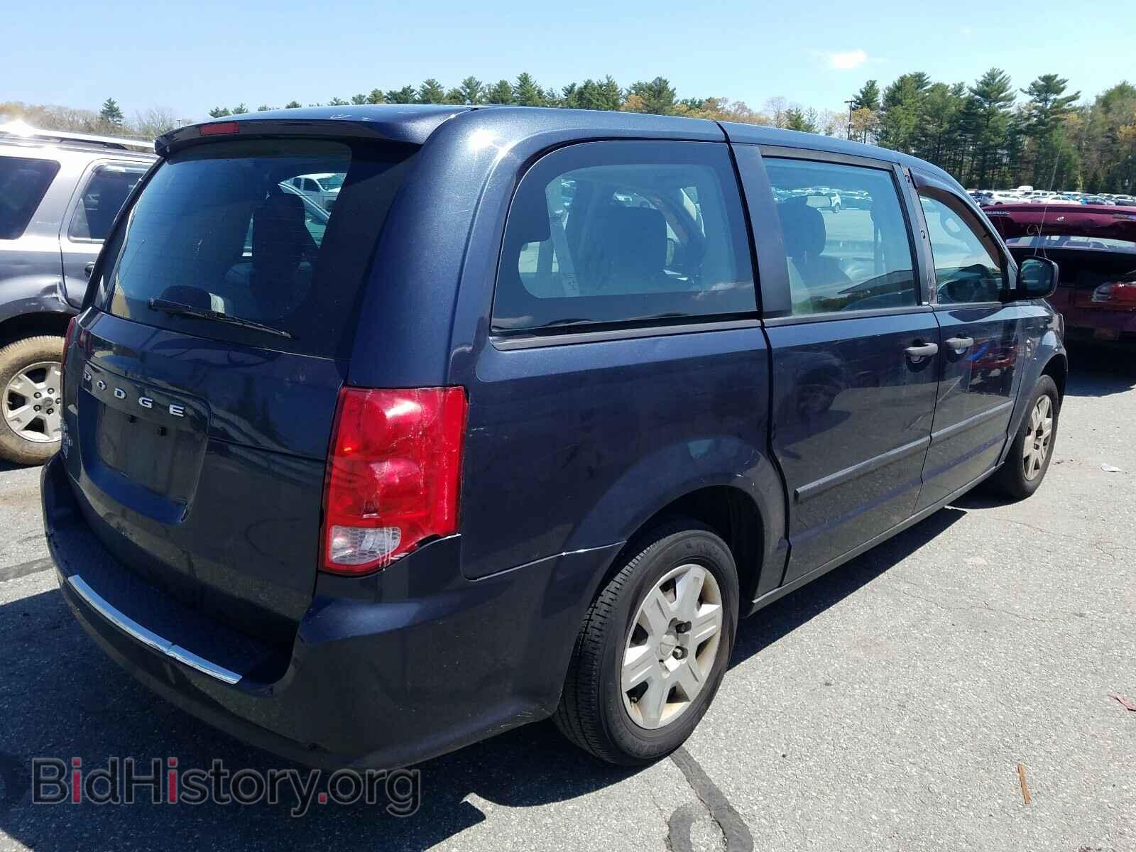 2013 DODGE CARAVAN - VIN: 2C4RDGBG3DR644456 - Фото 4
