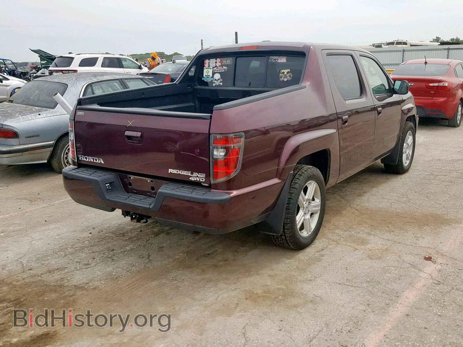 2012 HONDA RIDGELINE - VIN: 5FPYK1F5XCB454193 - Фото 4