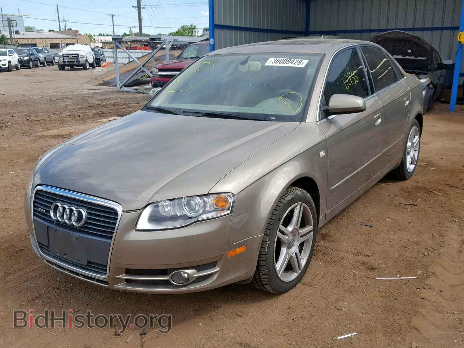 2007 AUDI A4 - VIN: WAUDF78E07A008884 - Фото 2