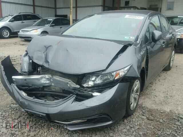 2013 HONDA CIVIC - VIN: 2HGFB2F58DH595167 - Фото 2