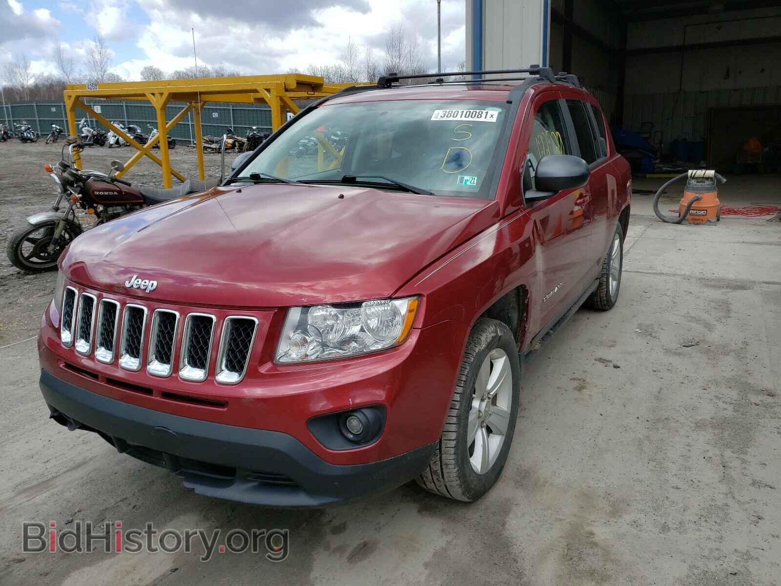 2011 JEEP COMPASS - VIN: 1J4NF1FB5BD223675 - Фото 2