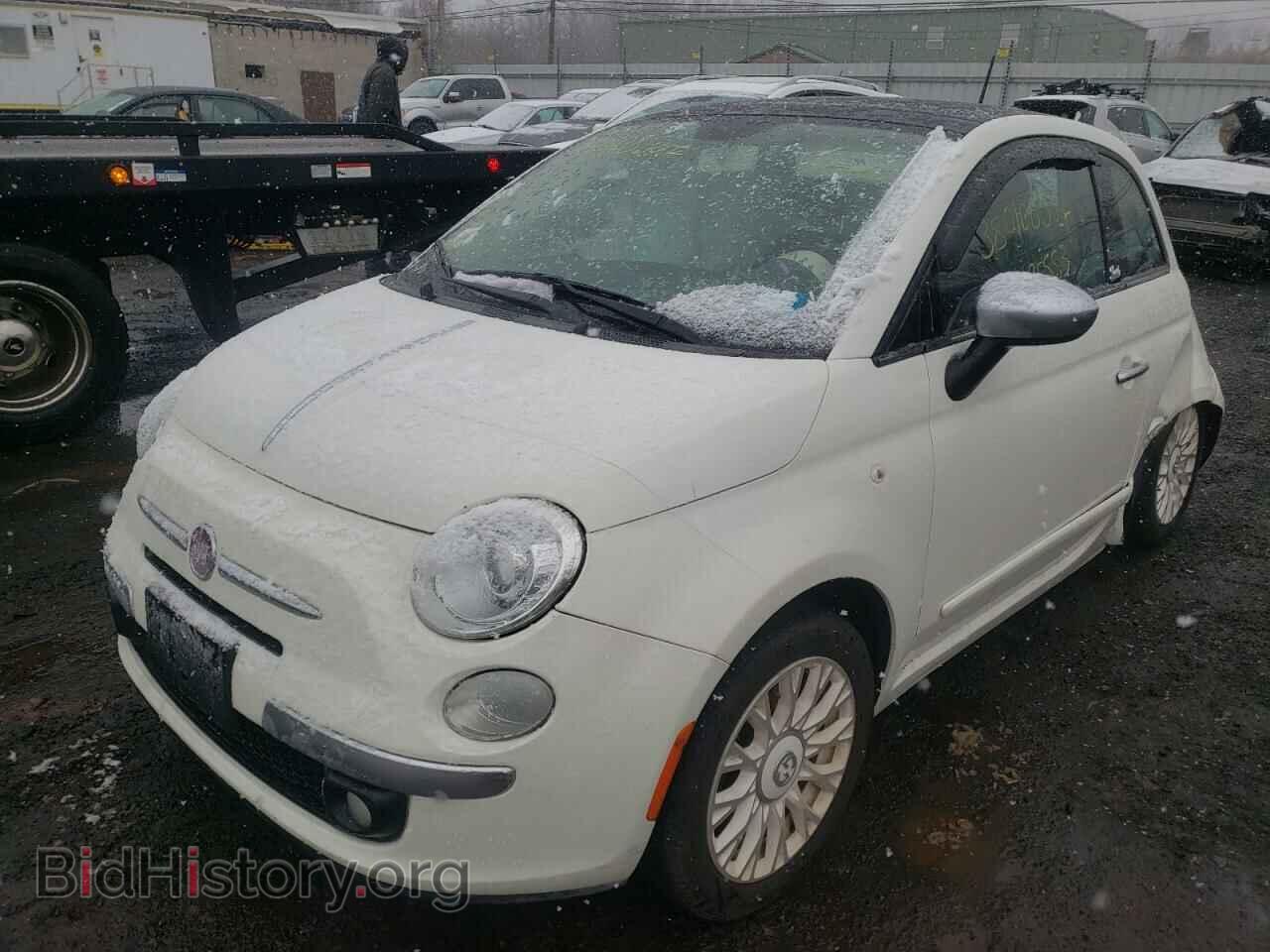 2012 FIAT 500 - VIN: 3C3CFFCR5CT237295 - Фото 2