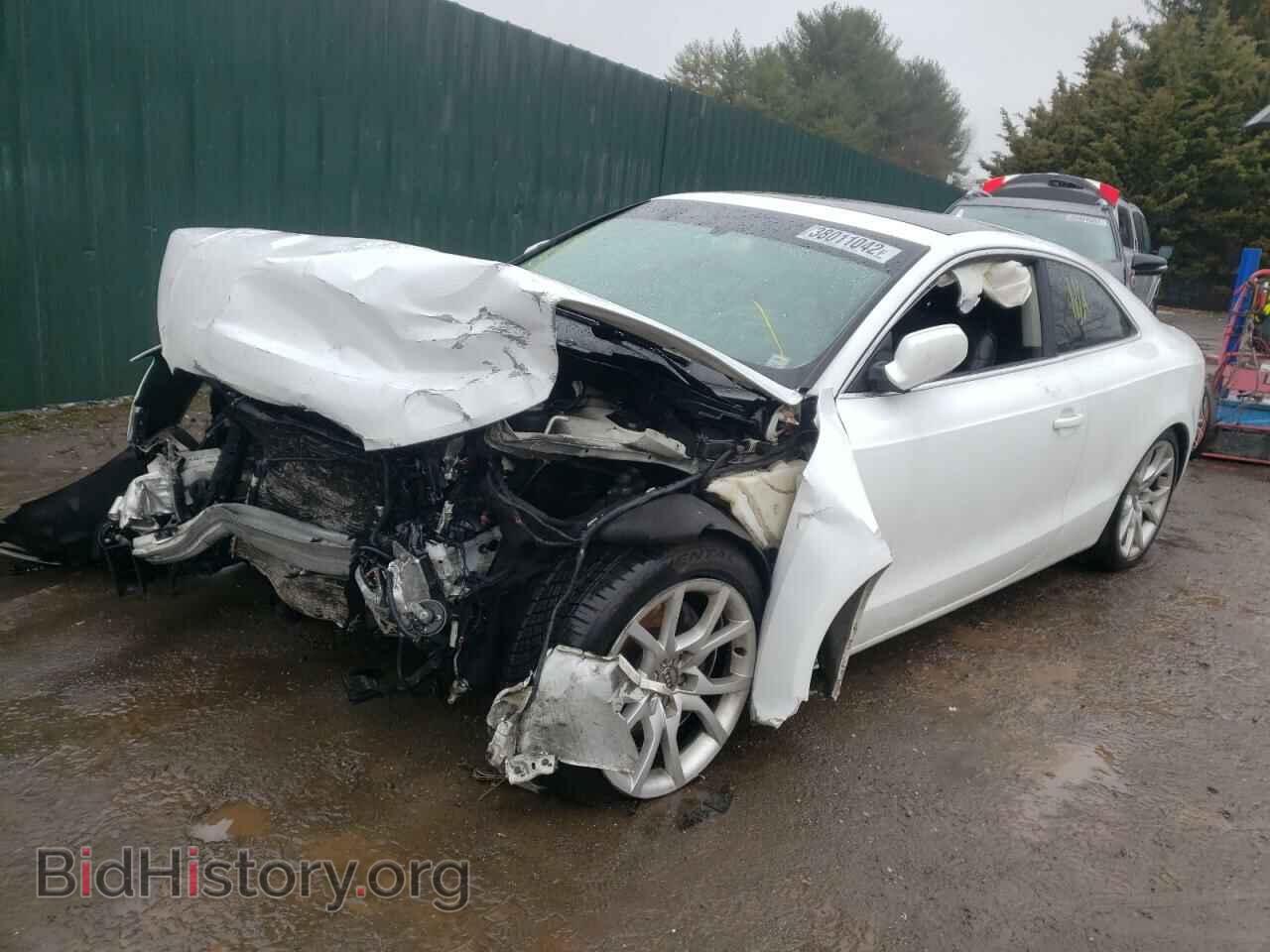 2012 AUDI A5 - VIN: WAUCFAFR5CA045339 - Photo 2