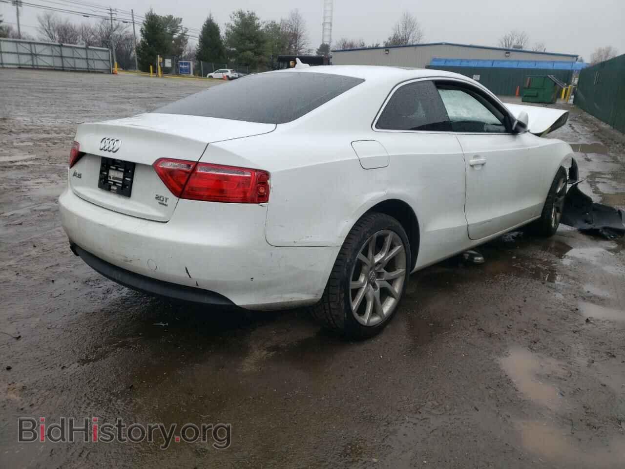 2012 AUDI A5 - VIN: WAUCFAFR5CA045339 - Photo 4