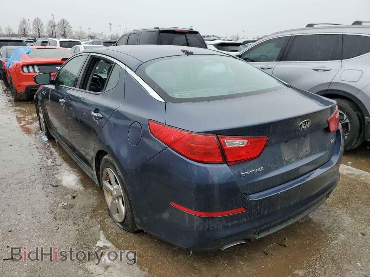 2015 KIA OPTIMA - VIN: KNAGM4A75F5540135 - Фото 2