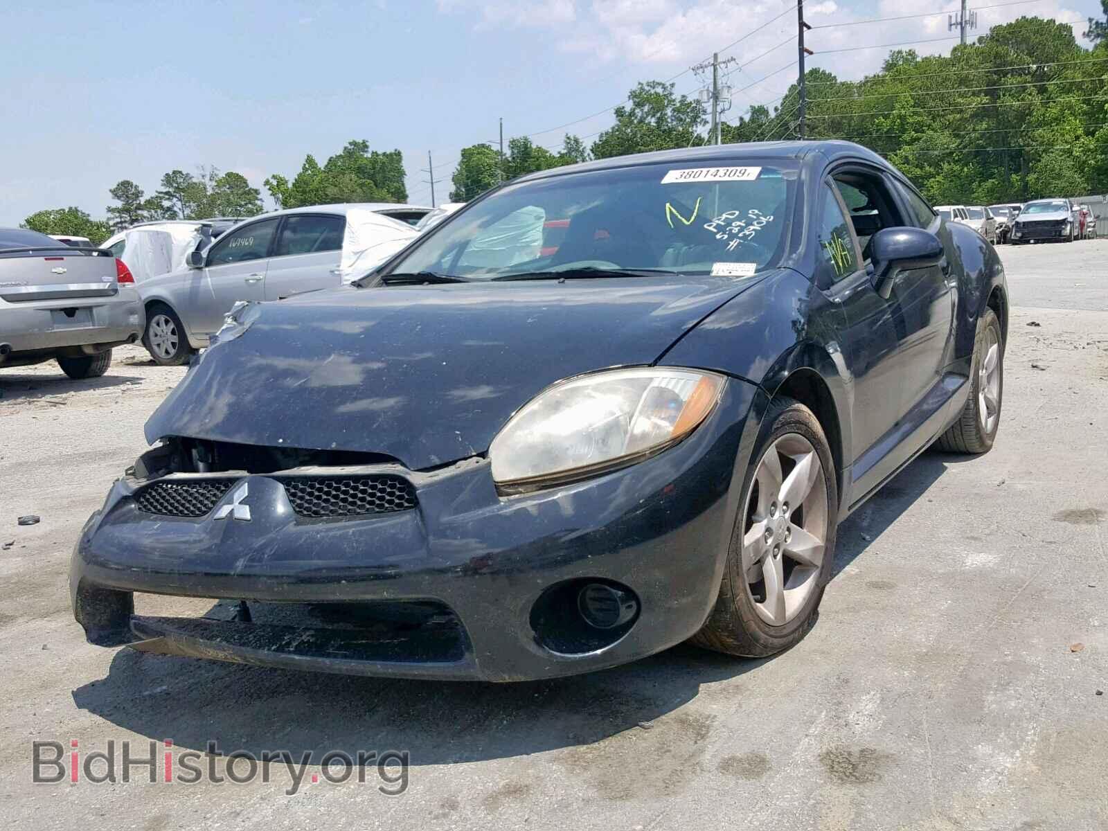2006 MITSUBISHI ECLIPSE - VIN: 4A3AK24F56E023906 - Фото 2