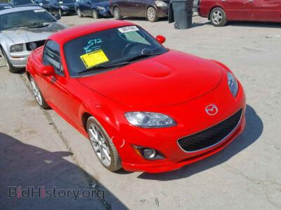 2011 Mazda MX5 MX-5 Miata, red — VIN JM1NC2MF5B0215688, Copart