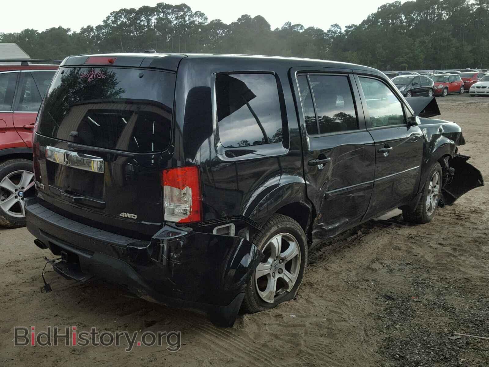 2012 HONDA PILOT - VIN: 5FNYF4H61CB023357 - Фото 4