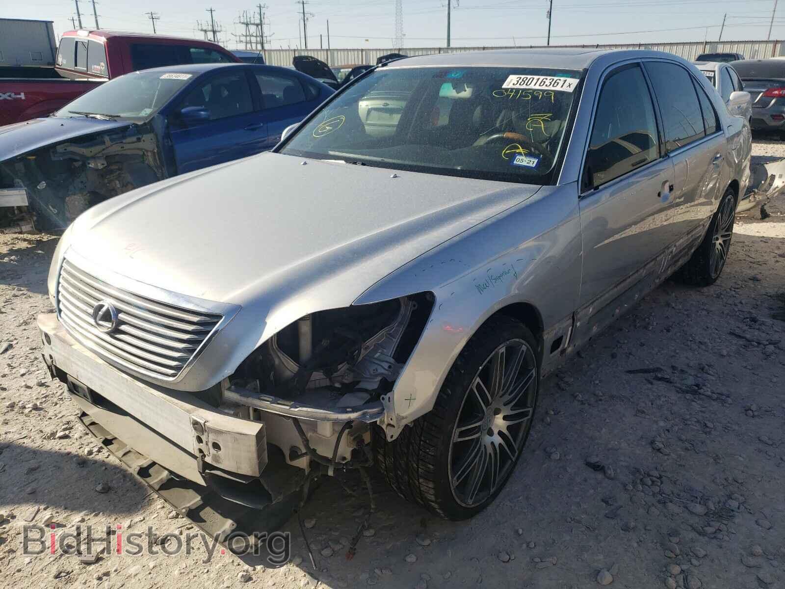 2006 LEXUS LS430 - VIN: JTHBN36F265041599 - Фото 2