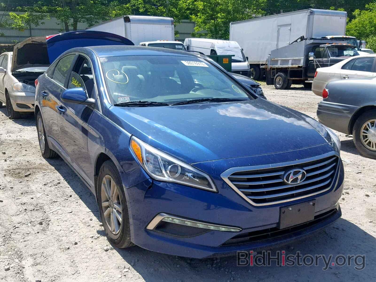 Фотография 5NPE24AF8FH231833 - HYUNDAI SONATA 2015