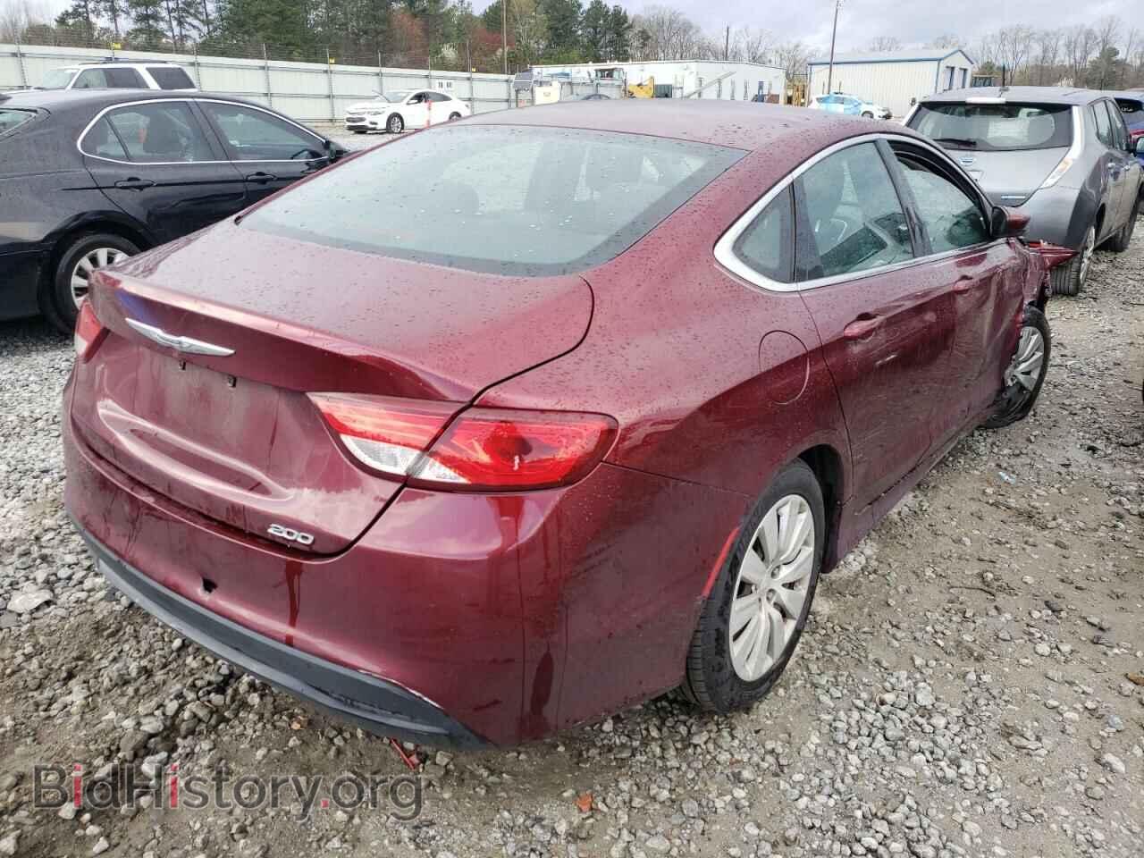 2015 CHRYSLER 200 - VIN: 1C3CCCFB9FN601356 - Фото 4