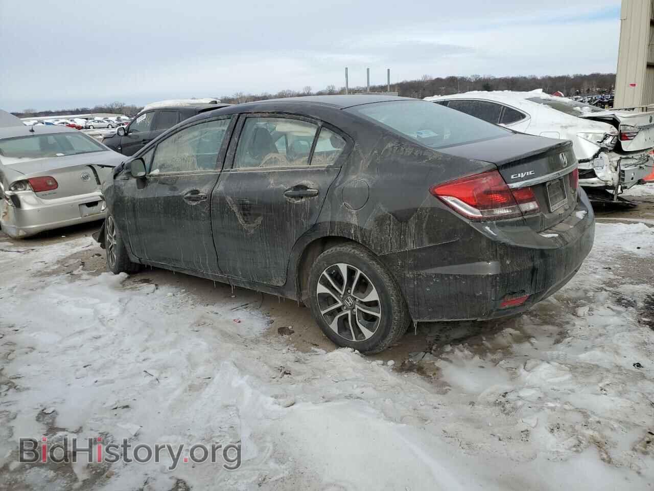 2013 HONDA CIVIC - VIN: 2HGFB2F83DH582126 - Фото 2