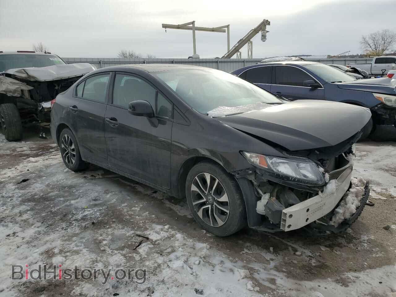 2013 HONDA CIVIC - VIN: 2HGFB2F83DH582126 - Фото 4
