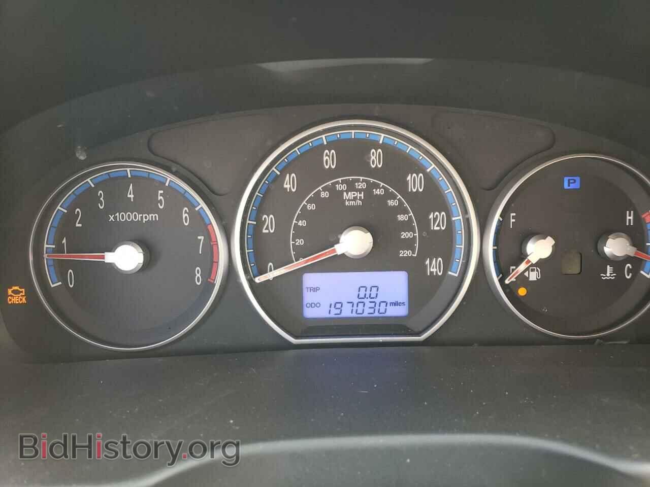 2009 HYUNDAI SANTA FE - VIN: 5NMSH13E99H257346 - Фото 9