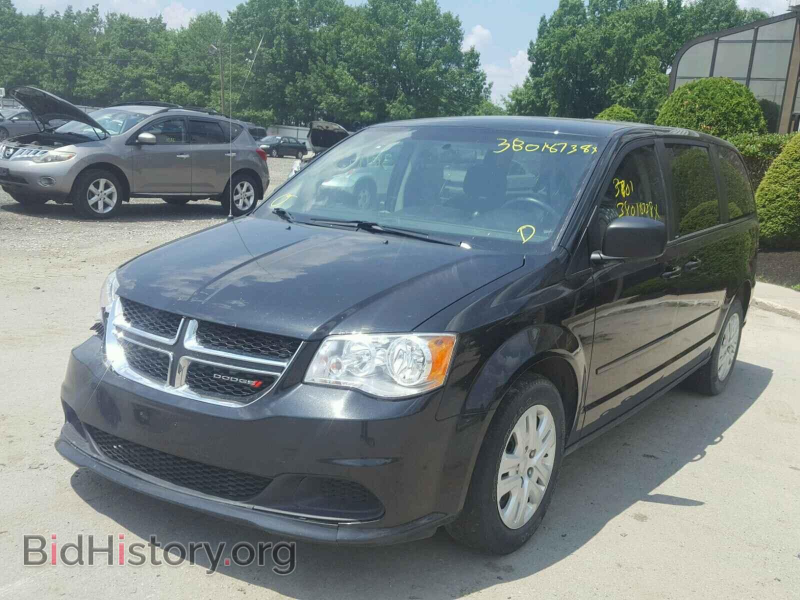 2014 DODGE CARAVAN - VIN: 2C4RDGBG0ER199241 - Фото 2