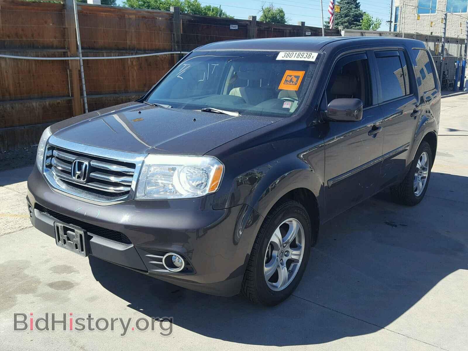 2013 HONDA PILOT - VIN: 5FNYF4H56DB054533 - Фото 2