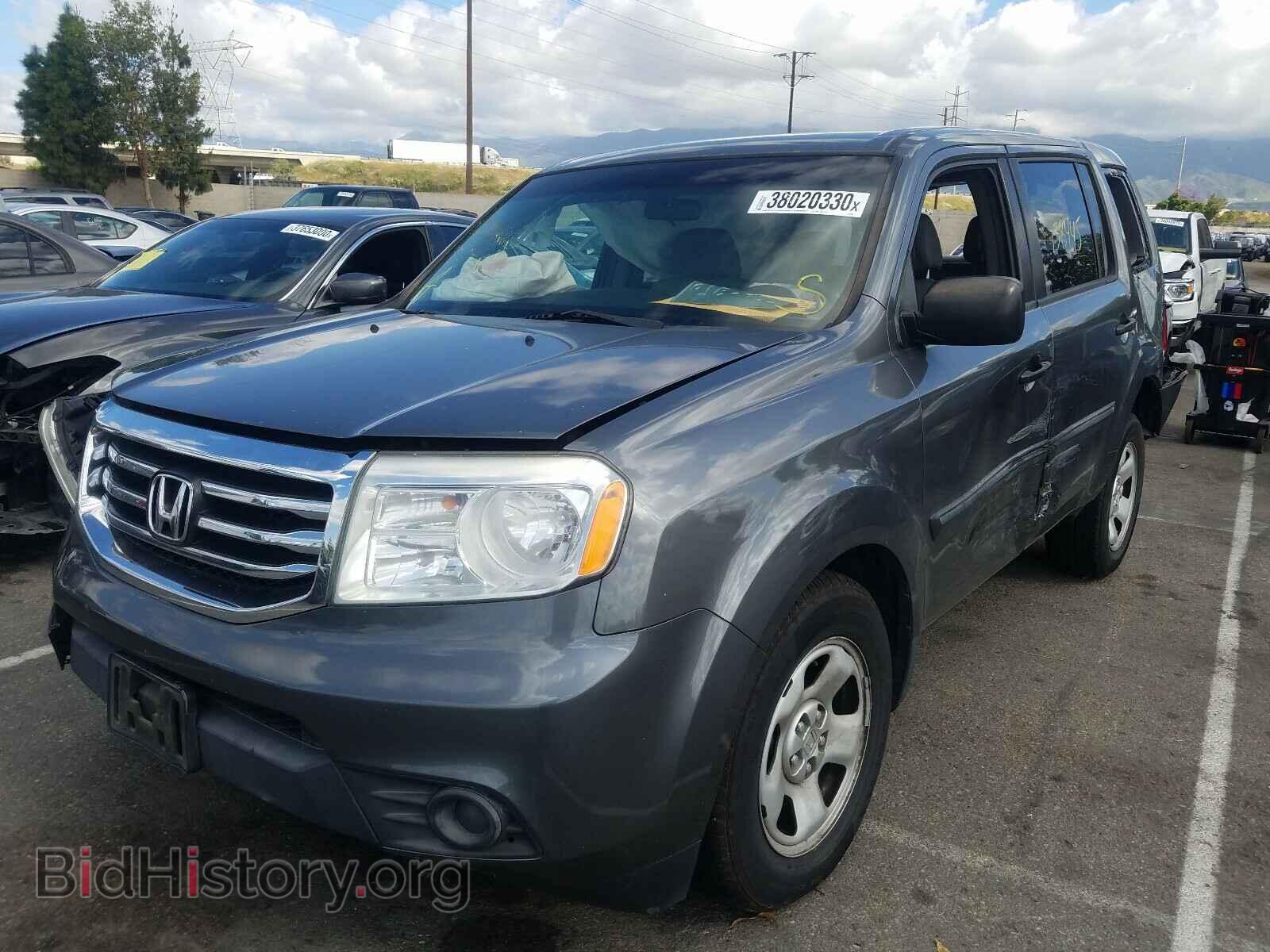 2012 HONDA PILOT - VIN: 5FNYF3H27CB014282 - Фото 2