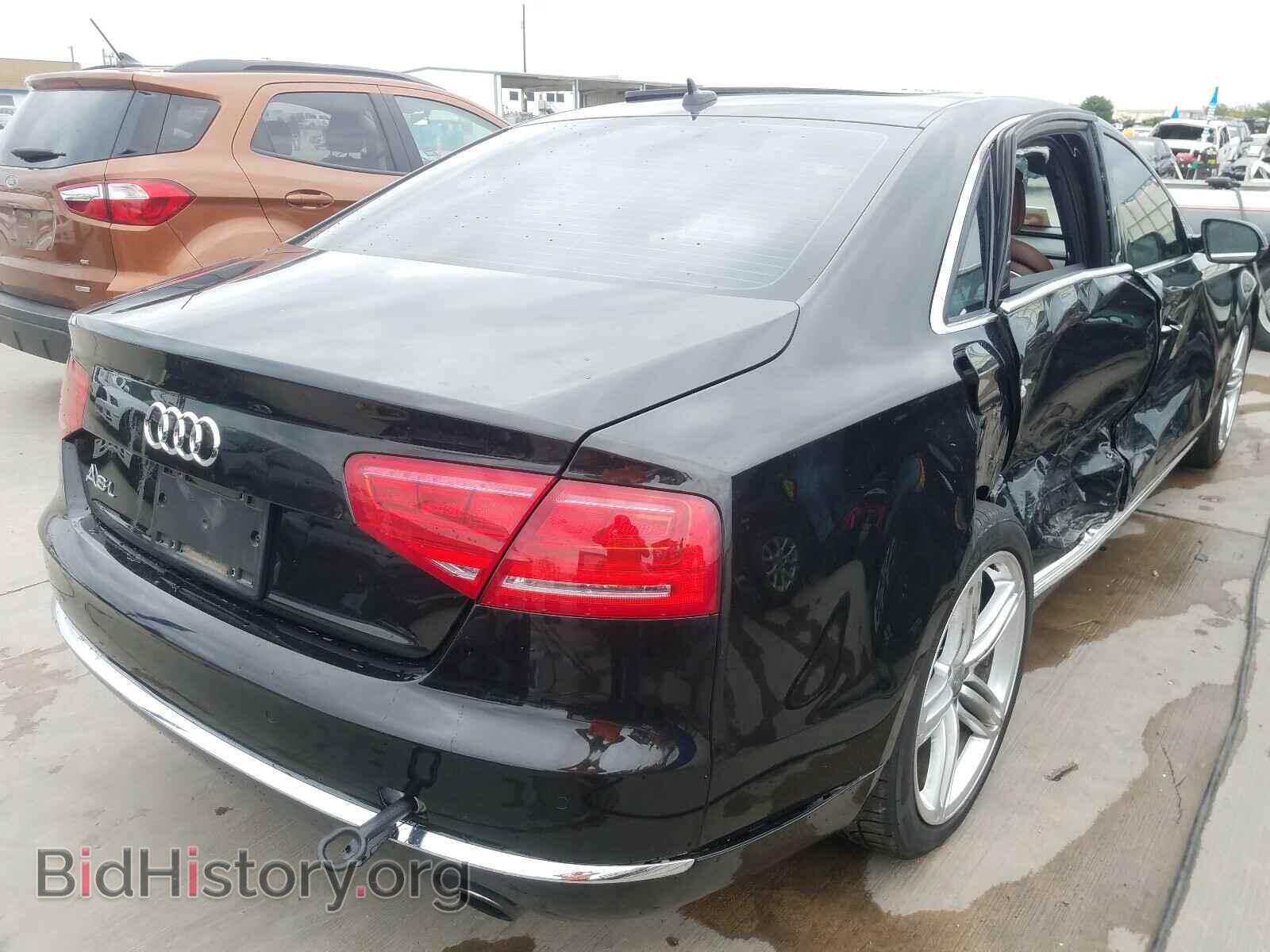 2014 AUDI A8 - VIN: WAURGAFD0EN012353 - Фото 4