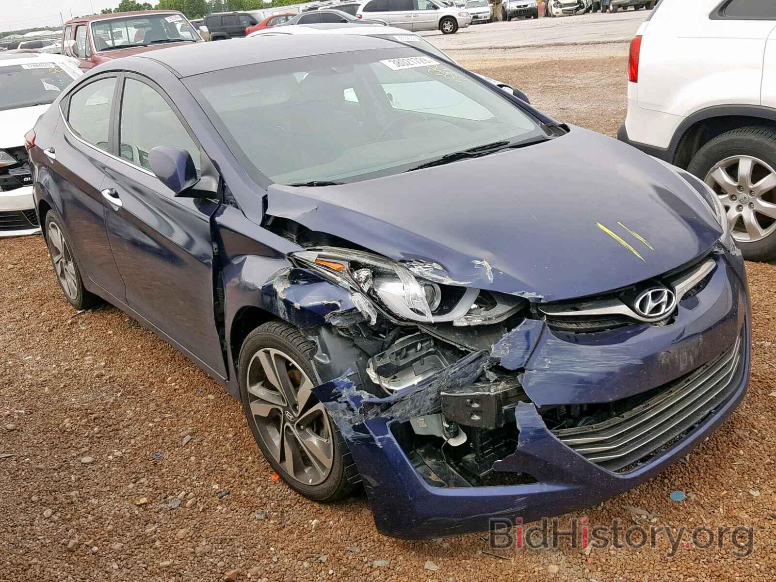 Фотография 5NPDH4AE1EH465117 - HYUNDAI ELANTRA 2014