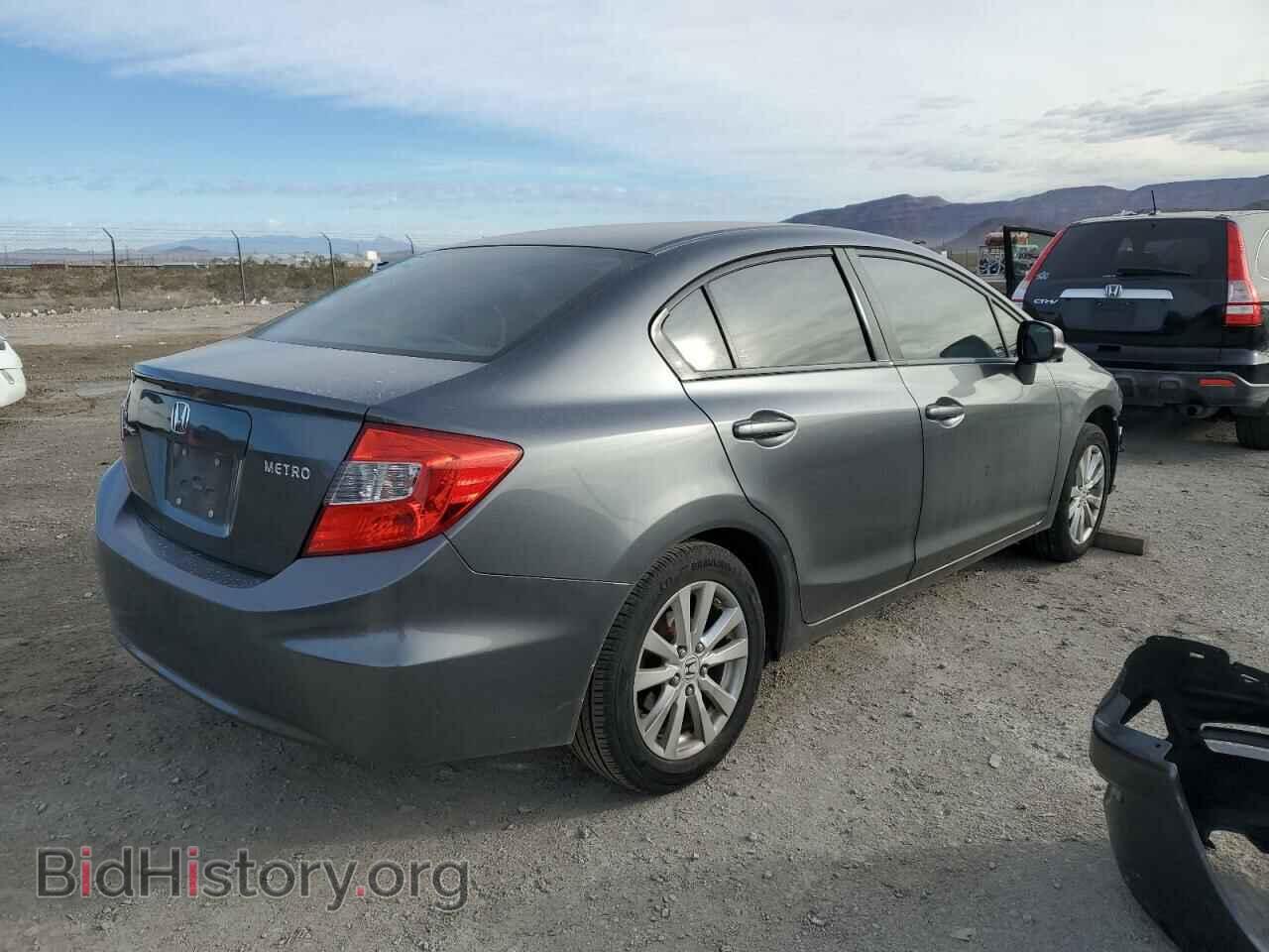 2012 HONDA CIVIC - VIN: 2HGFB2F95CH328327 - Фото 3