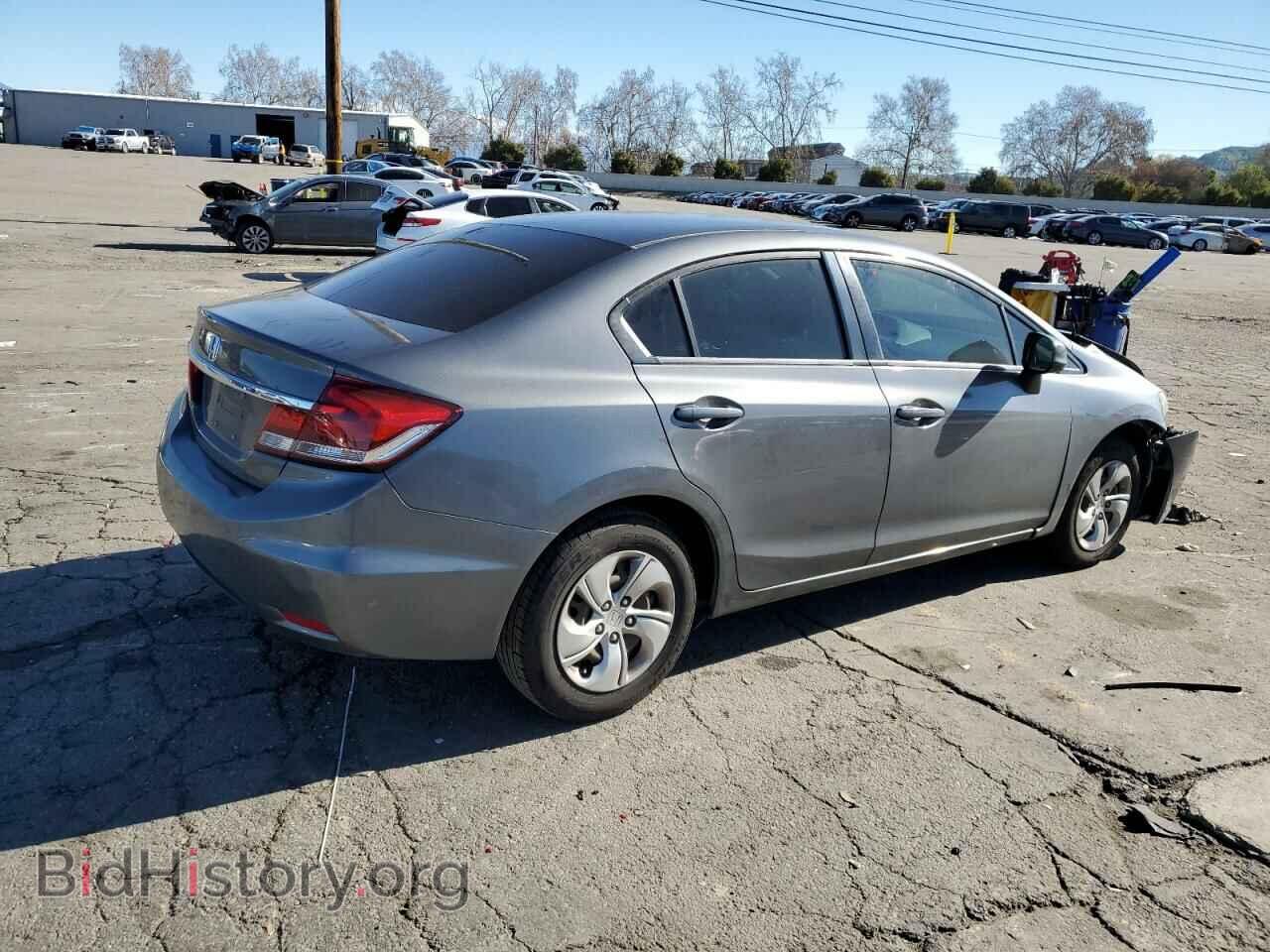 2013 HONDA CIVIC - VIN: 19XFB2F56DE259575 - Фото 3