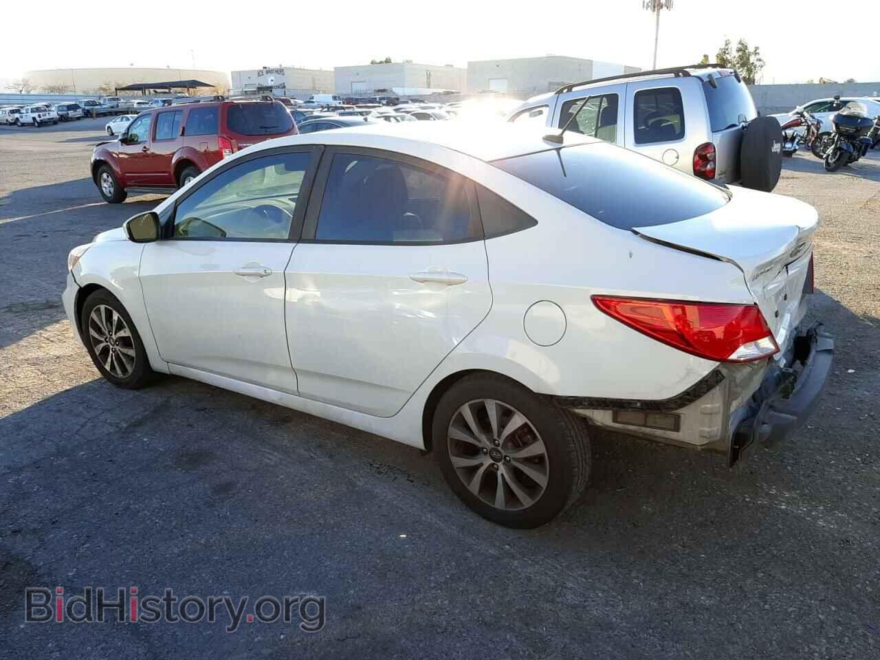 2017 HYUNDAI ACCENT - VIN: KMHCT4AE2HU376673 - Фото 2