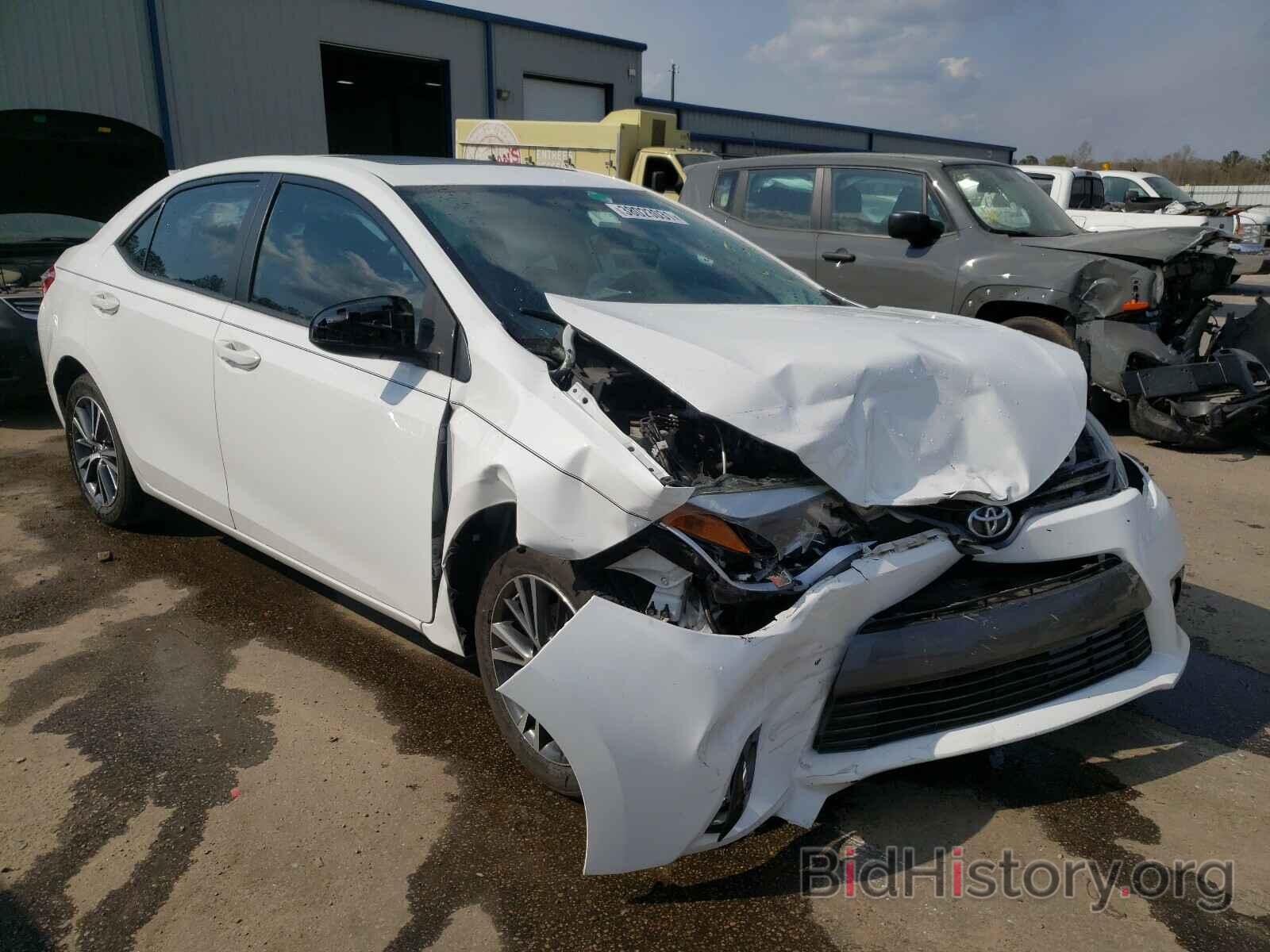 Photo 2T1BURHE3GC563190 - TOYOTA COROLLA 2016