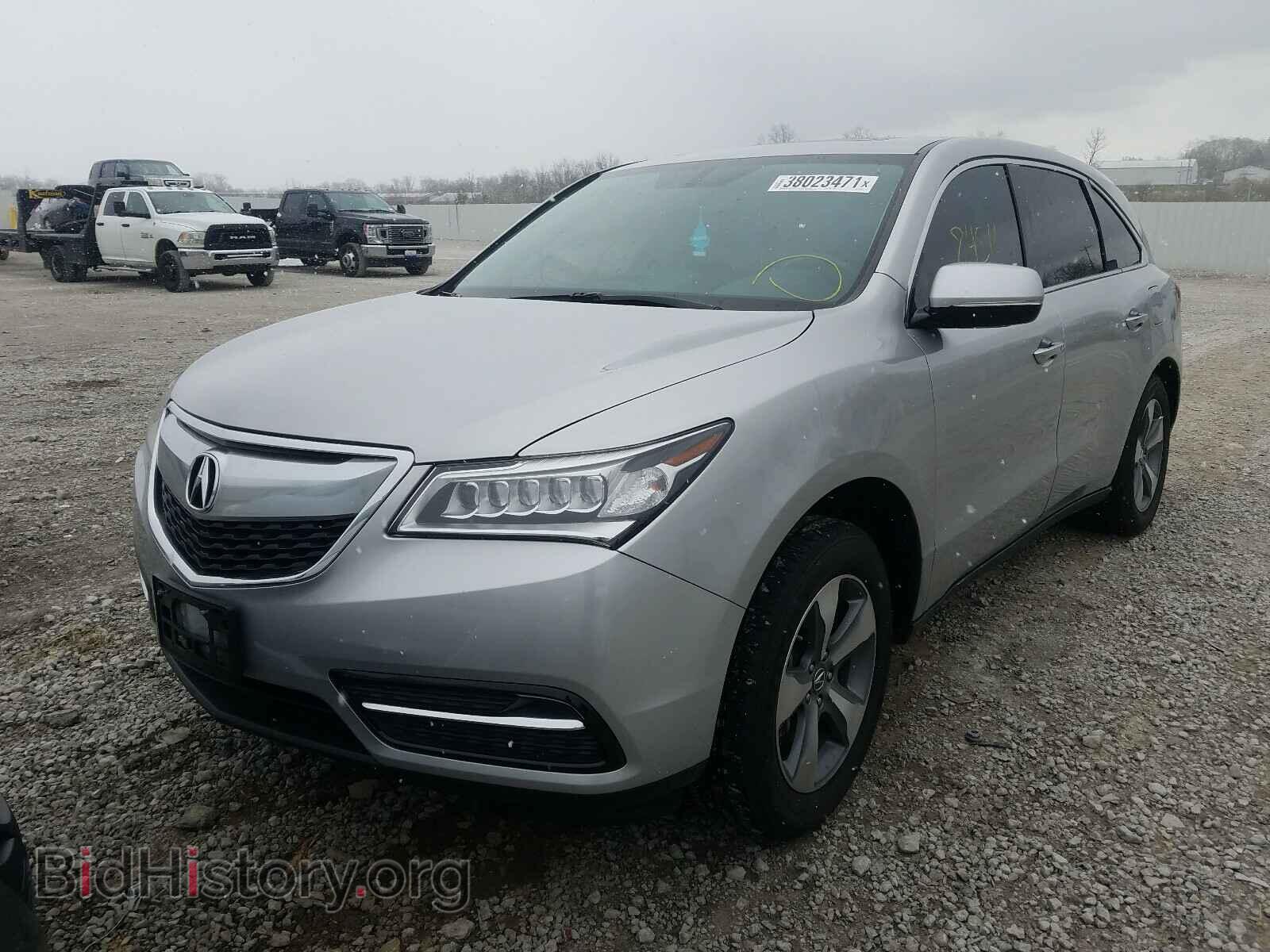 2015 ACURA MDX - VIN: 5FRYD4H27FB020470 - Фото 2