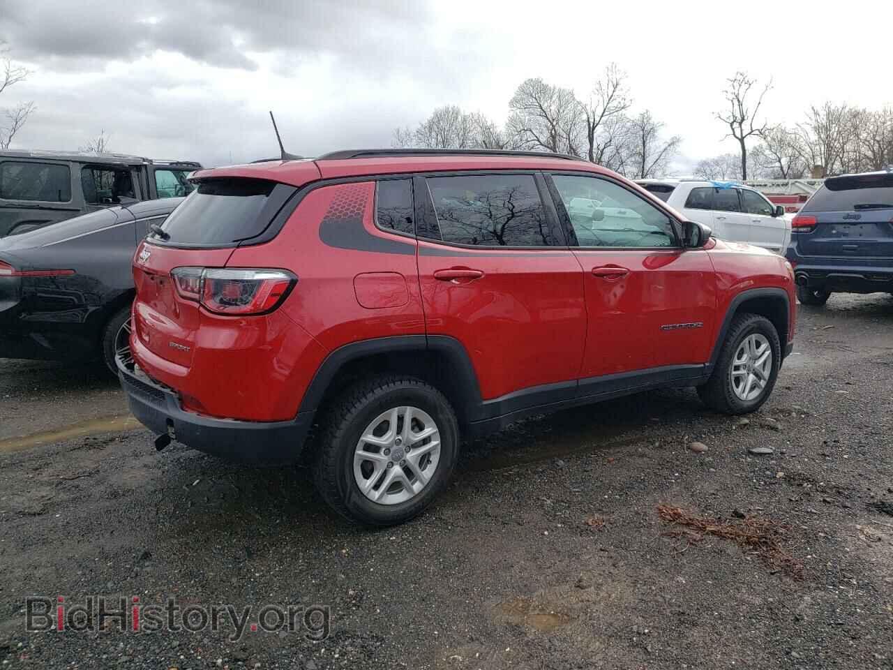 2018 JEEP COMPASS - VIN: 3C4NJDAB2JT422849 - Фото 3