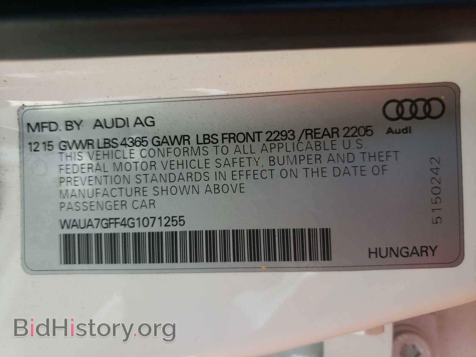2016 AUDI A3 - VIN: WAUA7GFF4G1071255 - Photo 10